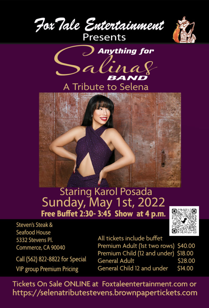Anything For Salinas - Selena Tribute Band